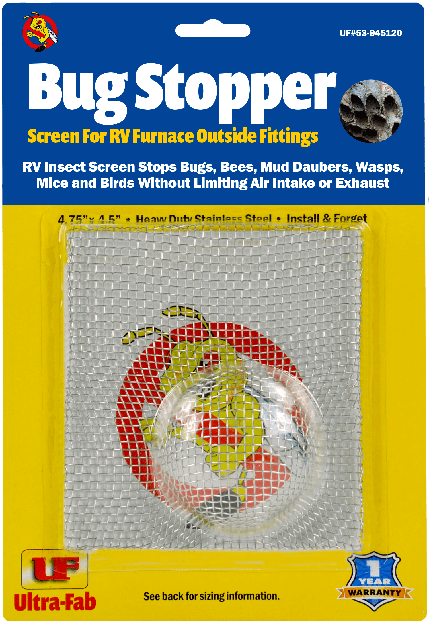 Bug Stopper (Hydroflame 8500 Furnaces) 53-945120 image 0