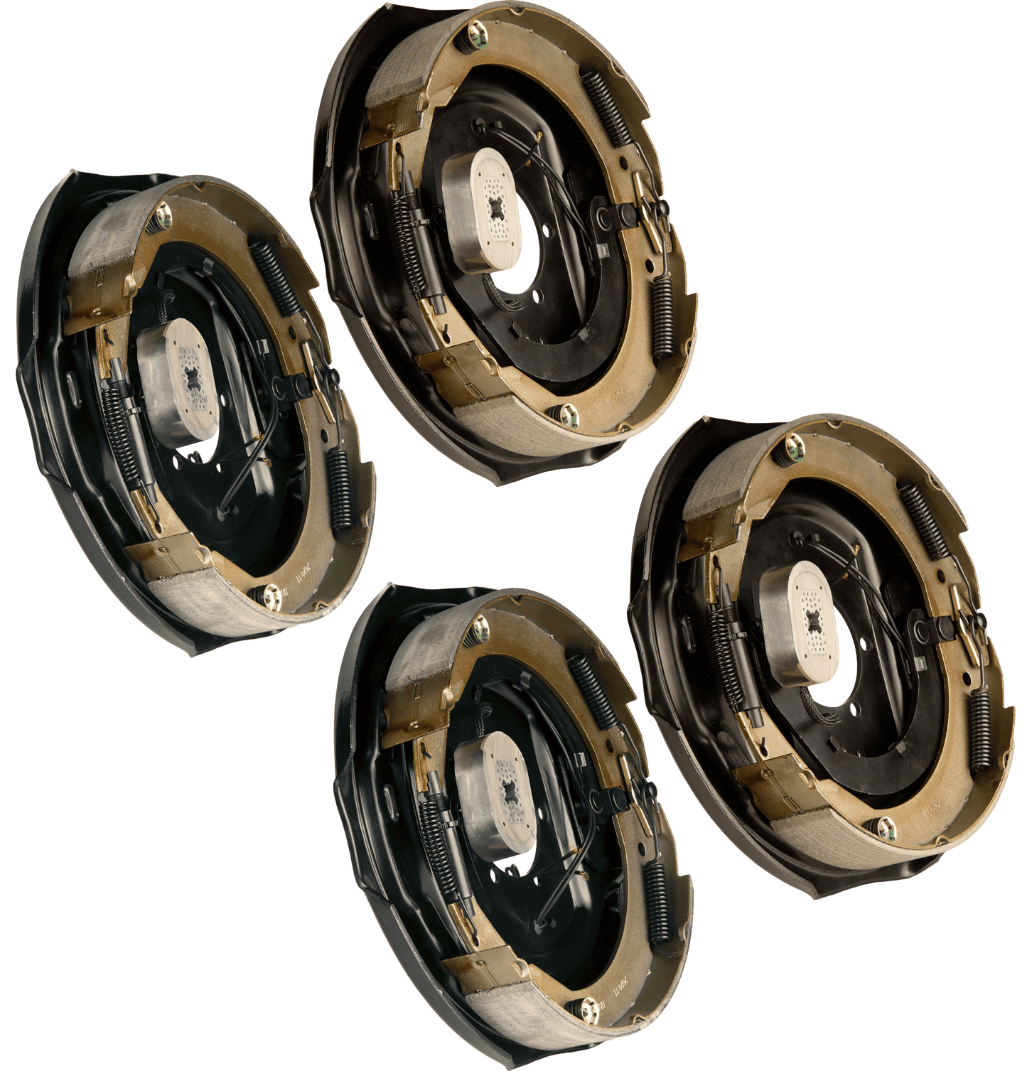 Brake Kit (4 Manual-Adjusting Brakes 12" x 2")  7000lb Capacity (48-979610) image 0