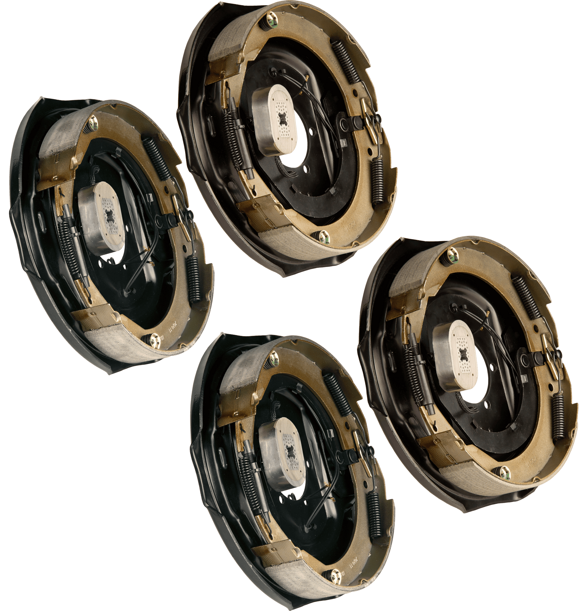 Brake Kit (4 Manual-Adjusting Brakes 12" x 2")  7000lb Capacity (48-979610) image 0